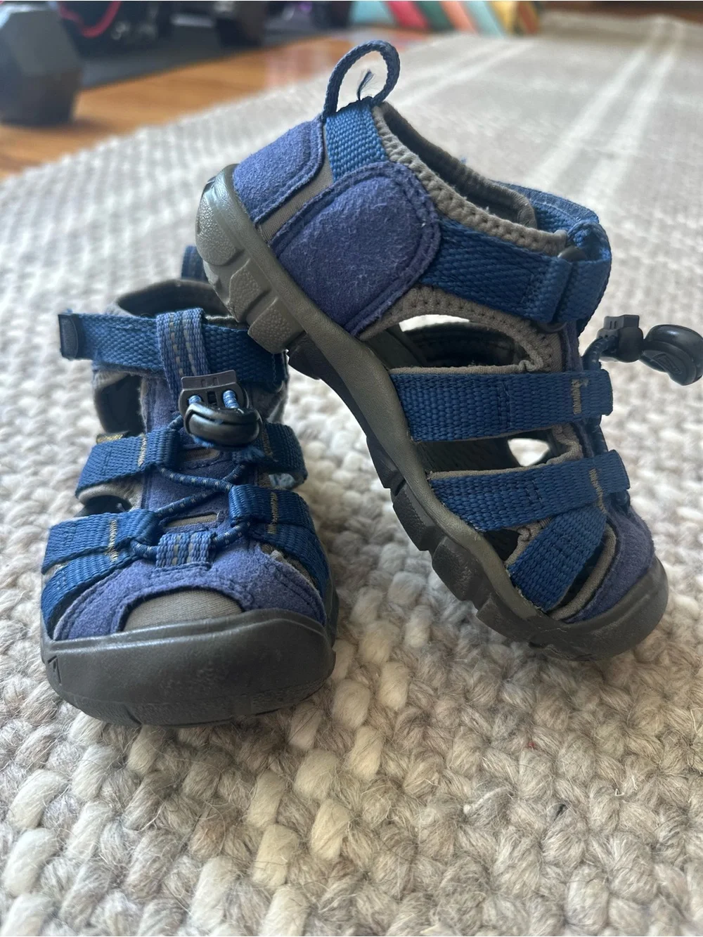Keen unisex seacamp Blue Outdoor Sandals